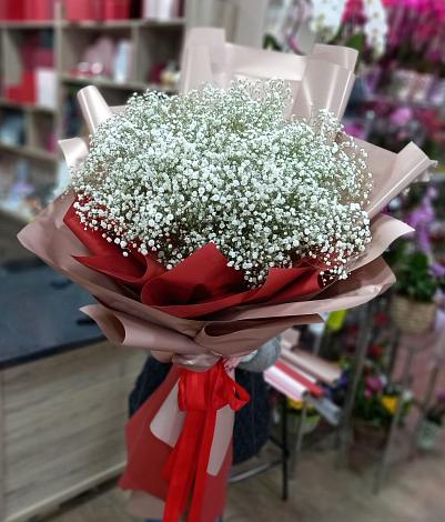 Букет цветов из: Гипсофила в Хабарах