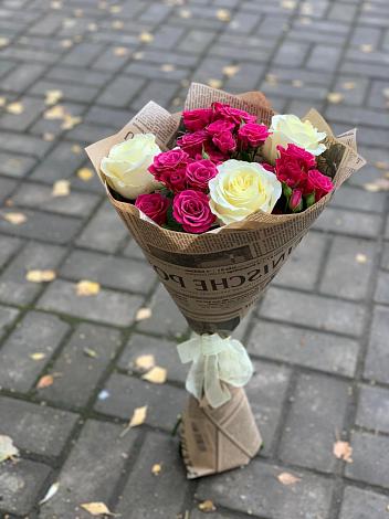 Букет цветов из: Розы в Хабарах